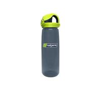 Nalgene On the Fly BPA-Free Water Bottle, Charcoal w Charcoal/Lime, 24 oz