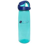 Nalgene OTF On The Fly Bottle - Navy/Blue, 700ml / Reusable Flask Cold Water Storage Vessel Canteen Travel Drink Cup Tritan Camp Hike Walk Desk Office Gym Sport Hydration Leak Spill Proof BPA Free