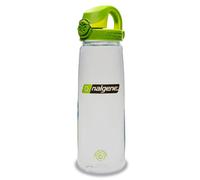 Nalgene OTF On The Fly Sustain Water Bottle 24oz Clear + Sprout Green Cap