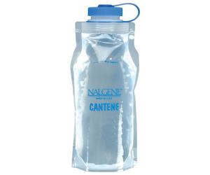 Nalgene - PE Foldable Bottle - Water bottle size 1,5 l, grey/white