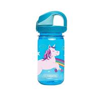 Nalgene Sustain Tritan BPA-Free Kids On The Fly Water Bottle Made with Material Derived from 50% Plastic Waste (Using ISCC Certified Mass Balance), Leak Proof, Durable, BPA Free, Carabiner Friendly
