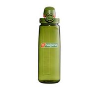 Nalgene Sustain Tritan BPA-Free On The Fly Water Bottle Made with Material Derived from 50% Plastic Waste, 24 OZ, Juniper with Juniper Orange