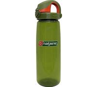 Nalgene Sustain Tritan BPA-Free On The Fly Water Bottle Made with Material Derived from 50% Plastic Waste, 24 OZ, Juniper with Juniper Orange