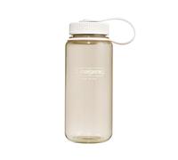Nalgene Sustain Tritan BPA-Free Water Bottle Made with Material Derived from 50% Plastic Waste, 16 OZ, Wide Mouth, Cotton [Color may vary]