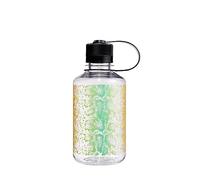 Nalgene Sustain Tritan BPA-Free Water Bottle Made with Material Derived from 50% Plastic Waste, 16 OZ, Narrow Mouth, Rainbow Snake