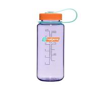Nalgene Sustain Tritan BPA-Free Water Bottle Made with Material Derived From 50% Plastic Waste, 16 OZ, Wide Mouth, Amethyst