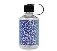 Nalgene Sustain Tritan BPA-Free Water Bottle Made with Material Derived from 50% Plastic Waste, 16 OZ, Narrow Mouth, Rainbow Giraffe