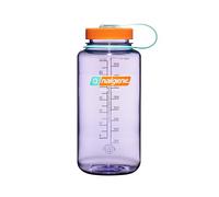 Nalgene Sustain Tritan BPA-Free Water Bottle Made with Material Derived From 50% Plastic Waste, 32 OZ, Wide Mouth, Amethyst