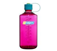 Nalgene Sustain Tritan BPA-Free Water Bottle Made with Material Derived from 50% Plastic Waste, 32 OZ, Narrow Mouth, Eggplant