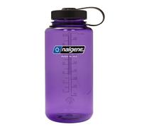 Nalgene Sustain Tritan BPA-Free Water Bottle Made with Material Derived from 50% Plastic Waste, 32 OZ, Wide Mouth, Purple