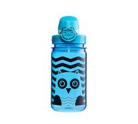 Nalgene Sustain Tritan Water Bottle for Kids, BPA-Free, with 50% Plastic Waste Material, Leak-Proof, Durable, BPA-Free, Carabiner-Friendly, Reusable, 12 Ounces, Blue Owl