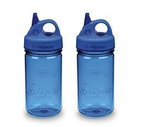 Nalgene Tritan Grip-N-Gulp Kids Water Bottle, Slate Blue - 2
