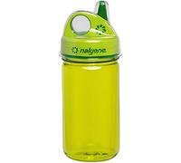 Nalgene Unisex-Youth Grip-n-Gulp Sustain Bottle, Green, 0.35 litres