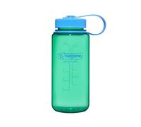 Nalgene Water Bottle - Lightweight Sustain Tritan BPA-Free Shatterproof Bottle for Backpacking, Hiking, Gym, 16 OZ, Wide Mouth, Pastel Green