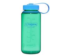 Nalgene Water Bottle - Lightweight Sustain Tritan BPA-Free Shatterproof Bottle for Backpacking, Hiking, Gym, 16 OZ, Wide Mouth, Pastel Green