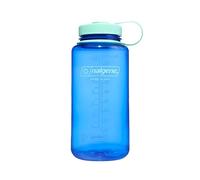 Nalgene Water Bottle 'WH Sustain' - 1 Litre Cornflower | BPA-Free, Durable & Lightweight, Leak Proof, Dishwasher Safe, Large Reusable Plastic Bottle for Hiking, Gym, Work & Travel
