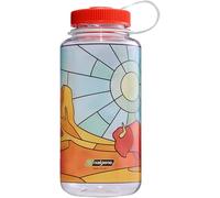 Nalgene Water Bottle 'WH Sustain' - 1 Litre Desert Large Drinking Opening Optimal to Clean Botanical Florals