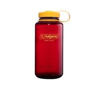 Nalgene Water Bottle 'WH Sustain' - 1 Litre Laker | BPA-Free, Durable & Lightweight, Leak Proof, Dishwasher Safe, Large Reusable Plastic Bottle for Hiking, Gym, Work & Travel