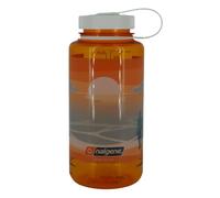 Nalgene Water Bottle 'WH Sustain' - 1 Litre Large Drinking Opening Optimal to Clean Landscape Sunset