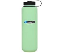 Nalgene Wide Mouth 1.5L Silo Tritan Sustain Water Bottle - Green Glow