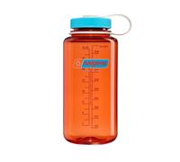 Nalgene | 1L Wide Mouth Tritan Sustain | Flame - Blue Atoll Cap 1L