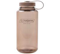 Nalgene Monochrome BPA-Free Recycled Reusable Water Bottle for Backpacking, Hiking, Gym - 32 oz Shatterproof - Mocha