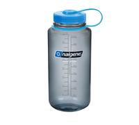 Nalgene Sustain Tritan BPA-Free Water Bottle Made with Material Derived from 50% Plastic Waste, 32 OZ, Wide Mouth, Smoke Grey
