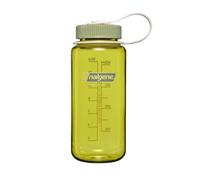 Nalgene 16 oz Wide Mouth Water Bottle, Thrill & Motion, Endive w/Oil Green