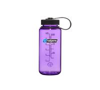 Nalgene Wide Mouth 500ml Tritan Sustain Water Bottle - Purple - Black Cap