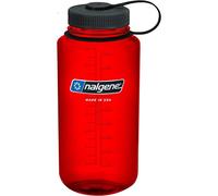Nalgene Wide Mouth Sustain Tritan 50% Recycled 1L Bottle Red
