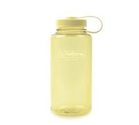 Nalgene Wide Mouth Sustain Tritan 50% Recycled 1L Water Bottle Monochrome Butter