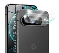 NALIA 2x Camera Lens Protector for Google Pixel 10 Pro XL - Lens Shield 9H & Case-Friendly - FOCUS.X2 MAX (HD Tempered Glass Clear) - German Brand