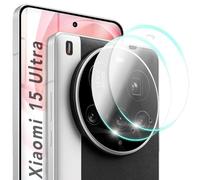 NALIA 2x Camera Lens Protector for Xiaomi 15 Ultra - Lens Shield 9H & Case-Friendly - FOCUS.X2 MAX (HD Tempered Glass Clear) - German Brand