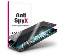NALIA AntiSpyX Compatible with Google Pixel 10 Pro XL Glass (Discreet Privacy Protection), Tempered 9H Protective Glass, Anti-Spy, Privacy Screen, Scratch-Resistant, Oleophobic, Bubble-Free, Case
