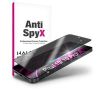 NALIA AntiSpyX Suitable for Google Pixel 10/10 Pro Glass (Discreet Privacy Protection), 9H Screen Glass Against Side Views, Anti-Spy Privacy Screen, Scratch-Resistant, Touch Sensitive, Oleophobic