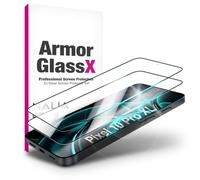 NALIA ArmorGlassX Suitable for Google Pixel 10 Pro XL Glass (Super Clear Screen Protector), 2 x Protective Glass 9H Hardness, Highly Transparent, Scratch-Resistant, Anti-Fingerprint, Black Trim