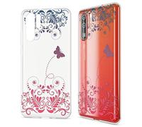 NALIA Case compatible with Huawei P30 Pro, Motif Design Ultra-Thin Silicone Pattern Cover Phone Protector Skin, Slim Shockproof Gel Bumper Protective Anti-Choc Backcover, Designs:Butterfly