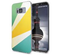 NALIA Case compatible with Samsung Galaxy S8, Pattern Design Smart-Phone Cover, Ultra-Thin Silicone Back Protector Soft Skin, Slim-Fit Crystal Shock-Proof Bumper Etui, Designs:Retro