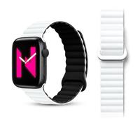 NALIA Core Magnetic Band for Apple Watch 42/44/45/46/49mm, Snow White