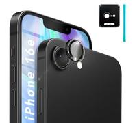NALIA Focus.Pro CLX compatible with iPhone 16e Glass, Camera Lens Protector with Anti-Reflective Ring, Crystal Clear 9H Tempered Glass, Case-Friendly, Scratch-Resistant & Shatterproof Cam Protection