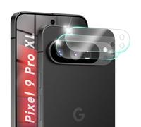 NALIA Focus.X2 MAX compatible with Google Pixel 9 Pro XL Glass (2x Camera Protection), Crystal Clear & Scratch-Resistant, 9H Tempered Glass, Full Rear Camera Coverage, Case-Friendly, Shatterproof
