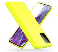 NALIA Neon Silicone Case for Samsung Galaxy S20 Plus - Soft-Touch & Signal Neon - NEONSHOCK (Matte Phone Case) - German Brand, Color:Yellow