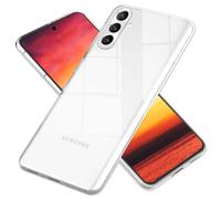 NALIA Transparent Silicone Case for Samsung Galaxy S24 - Anti-Yellow & Non-Slip - AIRFLEX (Crystal Clear Phone Cover, Slim & Shockproof) - German Brand