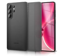 NALIA Ultra Slim Hard Case for Samsung Galaxy S26 Ultra - Matte & 0.3mm Thin - PHANTOM (Skinny Cover & Full Camera Protection) - German Brand, Color:Black Transparent