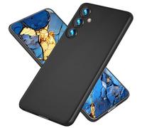 NALIA Ultra Thin Hard Case for Samsung Galaxy S24 Plus - Matte & 0.3mm Slim - PHANTOM (Wafer-thin Cover & Full Camera Protection) - German Brand, Color:Black Opaque