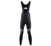 NALINI 03220601100C000.10 NEW WARM REFLEX BIB TIGHT Men's Tights Black S
