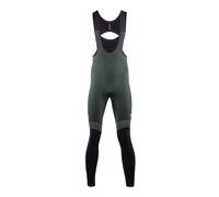 NALINI 03220601100C001.10 NEW WARM REFLEX BIB TIGHT Men's Tights FOREST GREEN/BLACK XXL