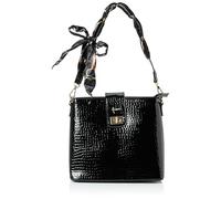 NALLY Women's Handbag Shopper, Black, One Size