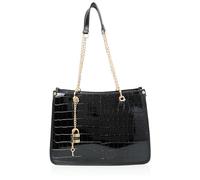 NALLY Women's Handbag Shopper, Black, One Size