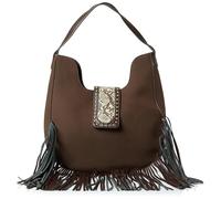 NALLY Women's Handbag Shopper, Camel, One Size